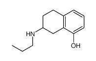 7-(propylamino)-5,6,7,8-tetrahydronaphthalen-1-ol结构式