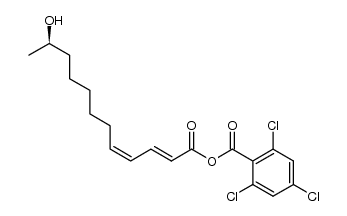 9c as a mixed anhydride with 2,4,6-trichlorobenzoic acid Structure