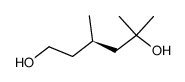 (R)-3-5-dimethyl 1,5-hexanediol Structure