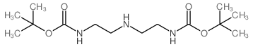 1,7-双-BOC-1,4,7-三氮杂庚烷结构式