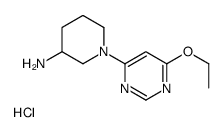 1-(6-乙氧基-4-嘧啶基)-3-哌啶胺盐酸盐图片