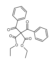 diethyl 2,2-dibenzoylmalonate Structure