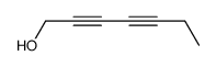 2,4-heptadiyn-1-ol Structure