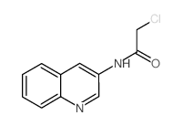 2-Chloro-N-quinolin-3-yl-acetamide结构式