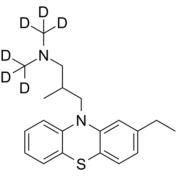 Etymemazine-d6 Structure