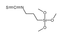 3-isothiocyanatopropyl(trimethoxy)silane结构式