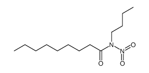 N-butyl-N-nitrononanamide结构式