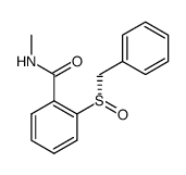 (S)-2-(benzylsulfinyl)-N-methylbenzamide Structure