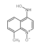 8-甲基-4-羟基l氨基喹啉1-氧化物结构式