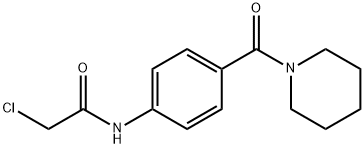 2-Chloro-N-[4-(piperidin-1-ylcarbonyl)-phenyl]acetamide picture