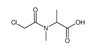 Alanine,N-(chloroacetyl)-N-methyl- (9CI)结构式