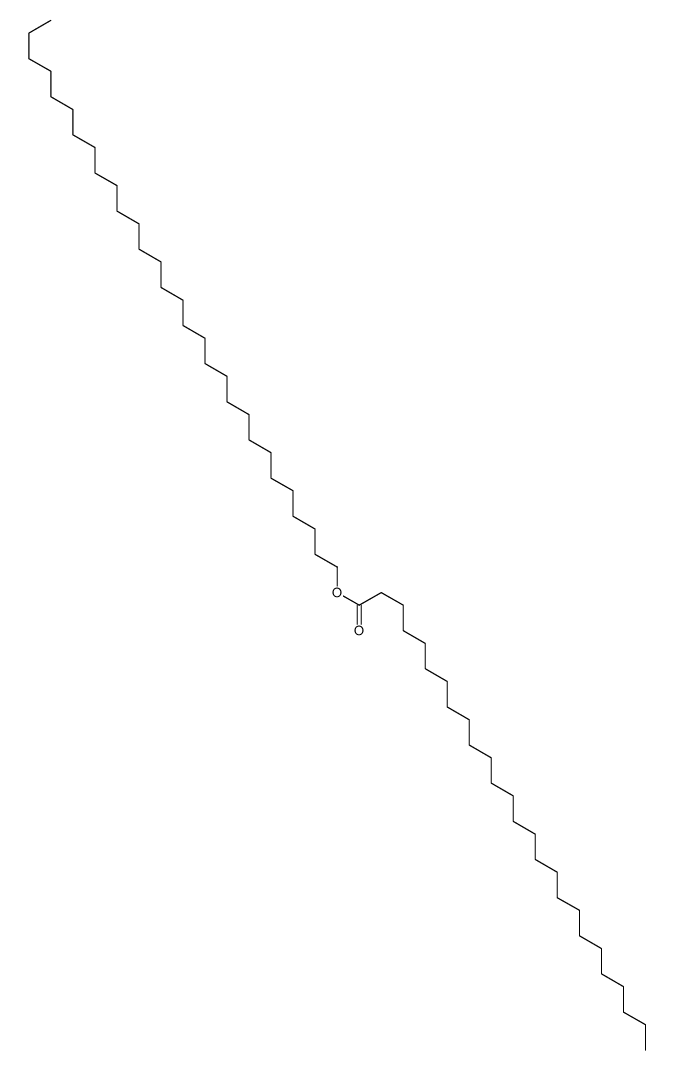 Triacontyl hexacosanoate Structure