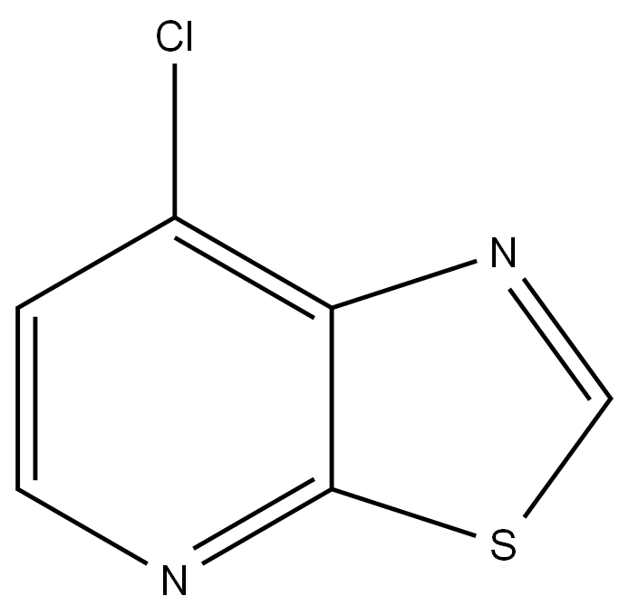 7-CHLOROTHIAZOLO[5,4-B]PYRIDINE Structure