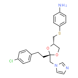 Azalanstat dihydrochloride结构式