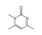 1,4,6-trimethyl-2-oxo-1,2-dihydropyrimidine Structure