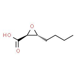 Oxiranecarboxylic acid, 3-butyl-, trans- (9CI) picture