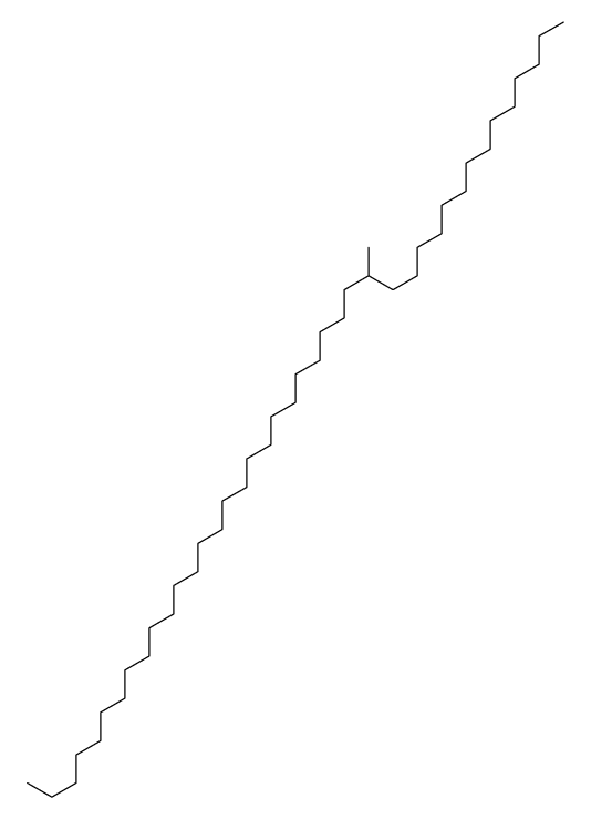 15-methylhentetracontane Structure