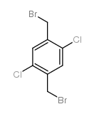 1,4-BIS(BROMMETHYL)-2,5-DICHLOROBENZENE Structure