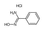 N'-hydroxybenzimidamide hydrochloride Structure