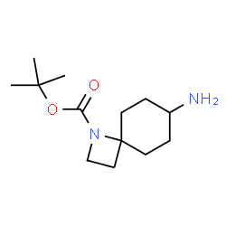 2-Methyl-2-propanyl 7-amino-1-azaspiro[3.5]nonane-1-carboxylate structure