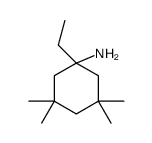 1-ethyl-3,3,5,5-tetramethylcyclohexan-1-amine结构式