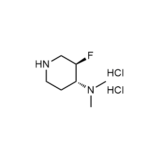 (3R,4R)-3-氟-N,N-二甲基哌啶-4-胺二盐酸盐图片