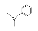 (2,3-dimethylcycloprop-2-en-1-yl)benzene Structure