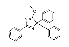 2,5,5-Triphenyl-4-methoxyimidazole Structure