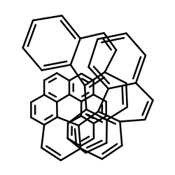 Bisnaphtho[1',2':5,6]phenanthro[3,4-c:4',3'-g]phenanthrene Structure