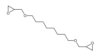 2-[8-(oxiran-2-ylmethoxy)octoxymethyl]oxirane结构式