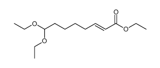 ethyl 8,8-diethoxyoct-2-enoate Structure