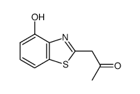 2-Propanone,1-(4-hydroxy-2-benzothiazolyl)-(8CI)结构式