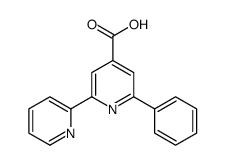 [6-Phenyl-2,2'-bipyridine]-4-carboxylic acid Structure