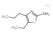 5-Ethyl-4-propyl-thiazol-2-ylamine hydrochloride结构式