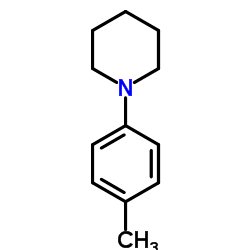 PIPERIDINE, 1-(4-METHYLPHENYL)- Structure