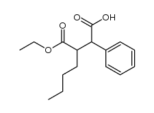 2-Phenyl-3-n-butylbernsteinsaeure-4-ethylester结构式