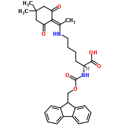 Fmoc-D-Lys(Dde)-OH Structure