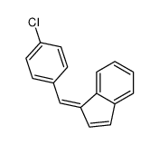 1-[(4-chlorophenyl)methylidene]indene Structure