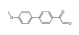 2-(4'-METHOXY-[1,1'-BIPHENYL]-4-YL)-2-OXOACETALDEHYDE picture