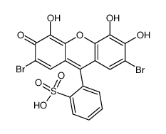 bromopyrogallol red Structure