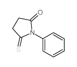 N-PHENYLMONOTHIOSUCCINIMIDE Structure