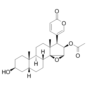 华蟾毒精结构式