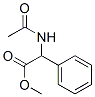 2-(Acetylamino)-2-phenylacetic acid methyl ester Structure