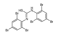 1,3-bis(2,4,6-tribromophenyl)thiourea Structure