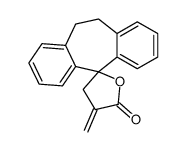 3'-methylidenespiro[5,6-dihydrodibenzo[1,2-a:1',2'-e][7]annulene-11,5'-oxolane]-2'-one结构式