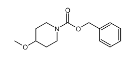 benzyl 4-methoxy-1-piperidinecarboxylate Structure