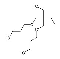 2,2-bis(3-sulfanylpropoxymethyl)butan-1-ol结构式