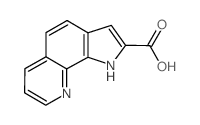 1H-Pyrrolo[3,2-h]quinoline-2-carboxylic acid Structure