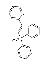 β-(2-Pyridyl)-ethylen-diphenylphosphinoxid Structure