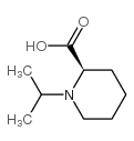 (R)-1-(丙烷-2-基)哌啶-2-羧酸结构式